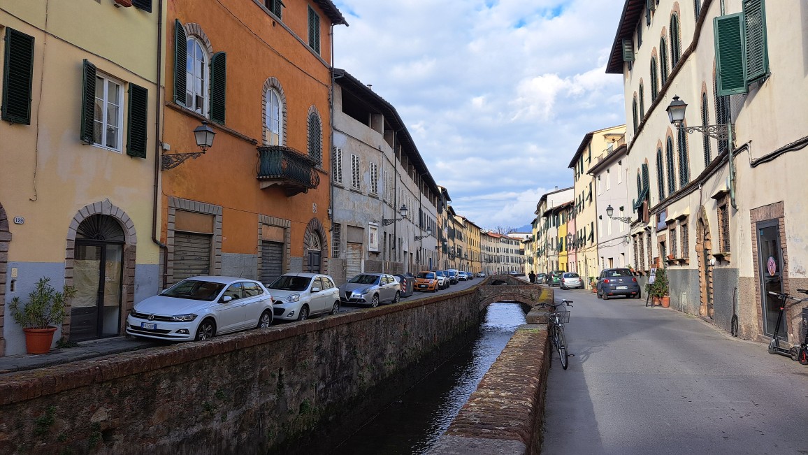Blick in die Altstadt von Lucca
