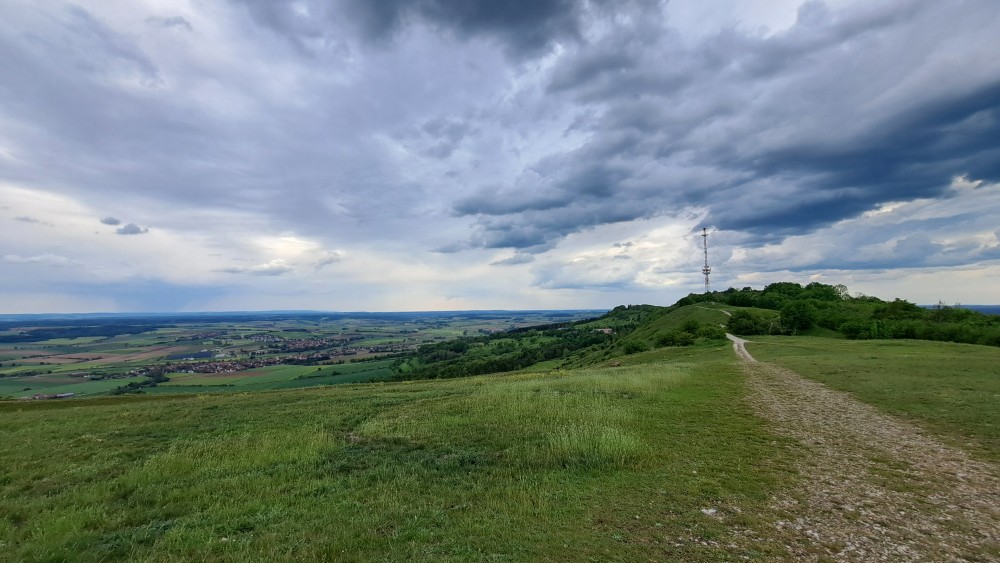 Landschaftsbild auf dem Hesselberg